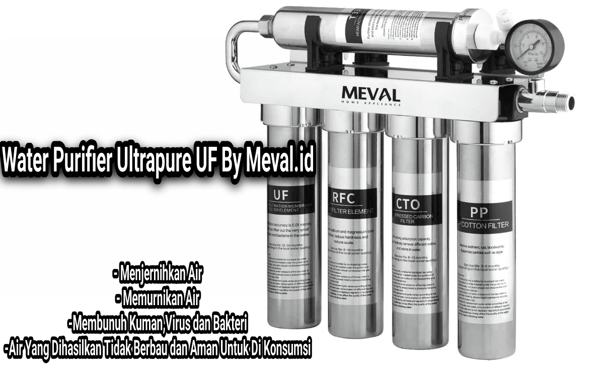 Review Water Purifier Ultrapure UF By Meval.id