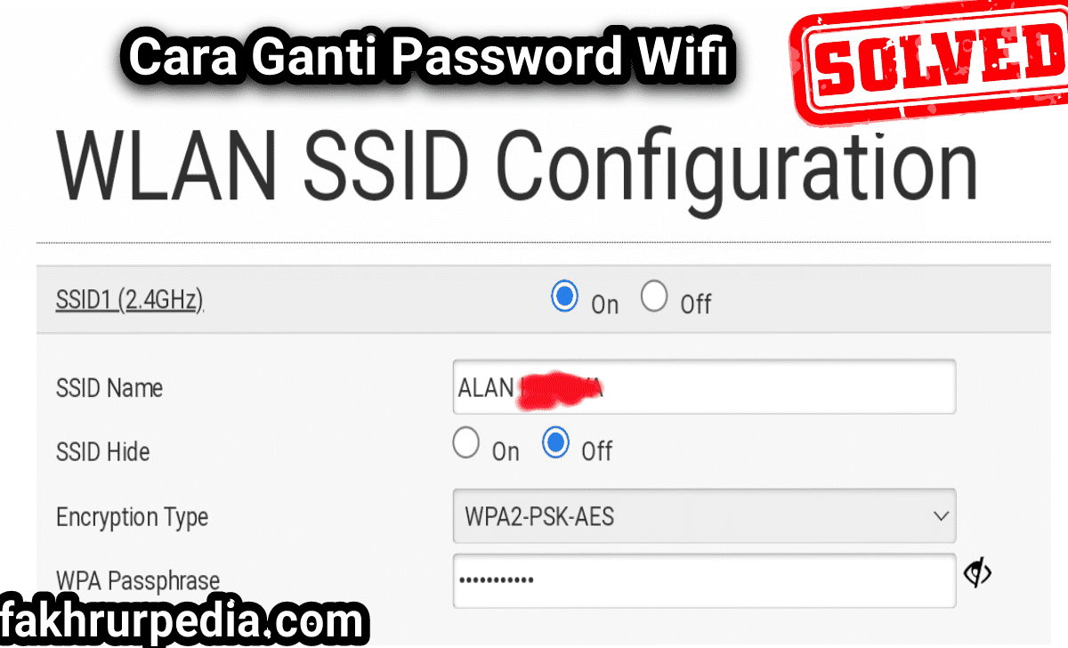 Tutorial Lengkap Ganti Password Wifi Semua Provider Internet (Work 100%)