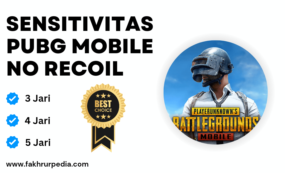 Sensitivitas PUBG Mobile Terbaik No Recoil 2026