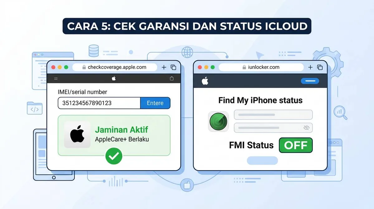 Cara Cek IMEI IPhone Lewat Situs Apple