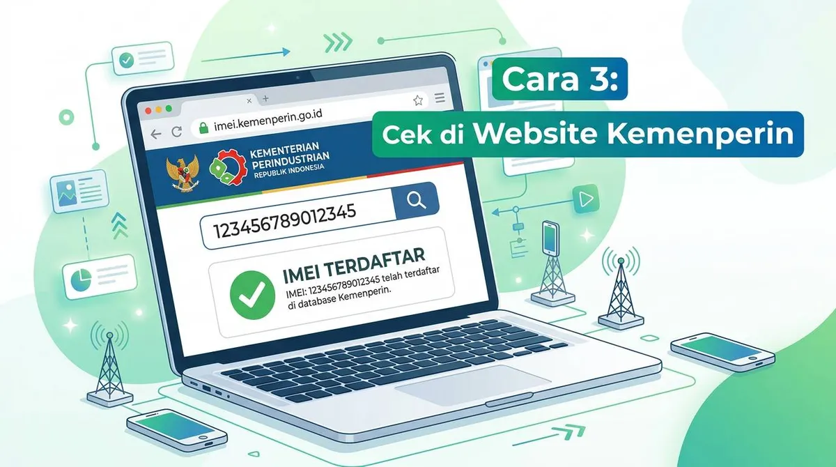 Cara Cek IMEI IPhone Di Kemenperin