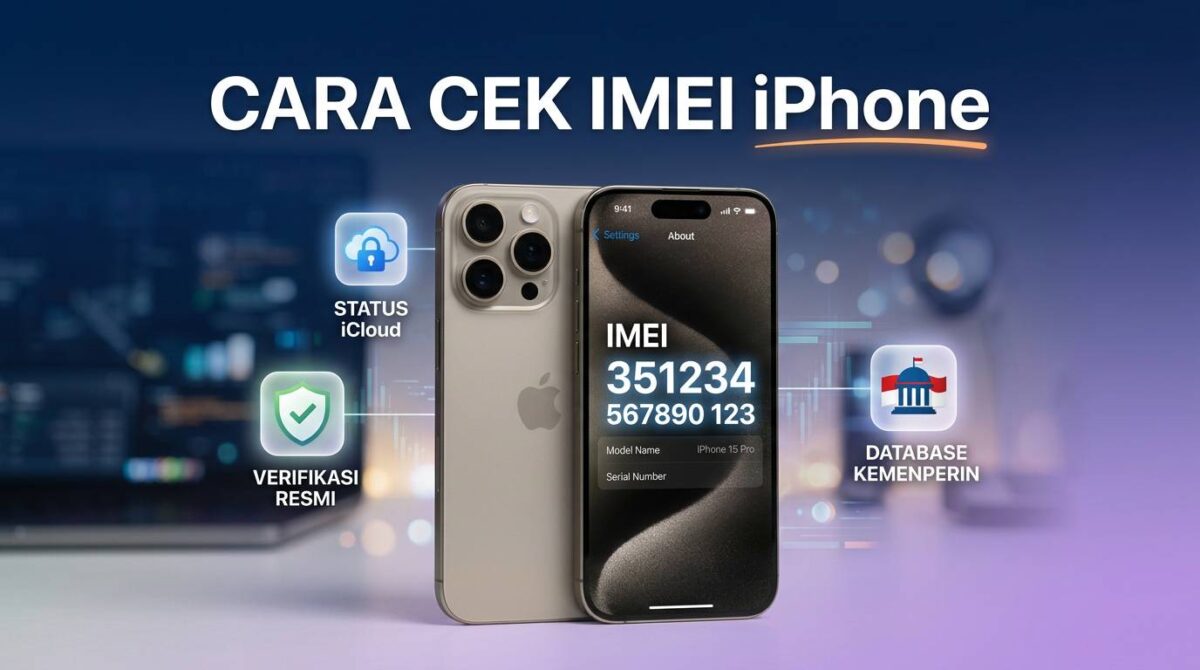 Cara Cek Imei Iphone Featured