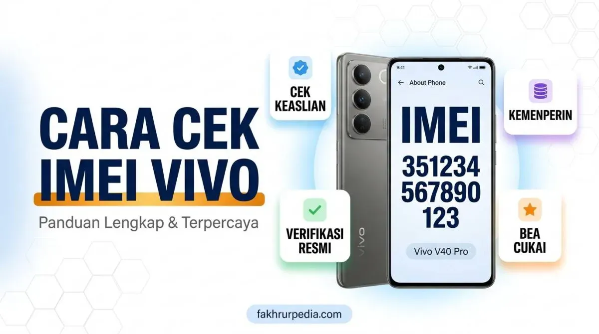 Cara Cek Imei Vivo