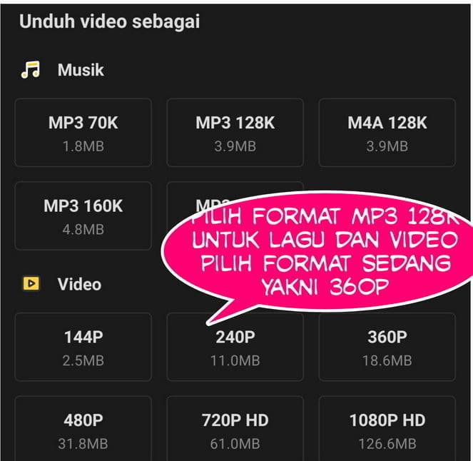 Cara Download Lagu Di Aplikasi Snaptube