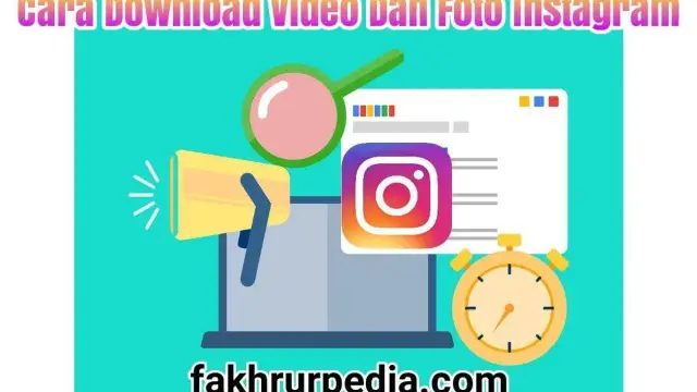Cara Download Video Di Instagram Di Hp Android dan Iphone