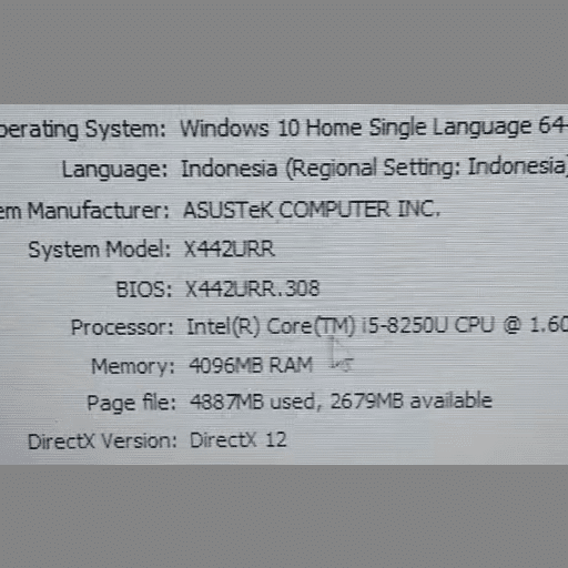 Cara Melihat Spek Laptop