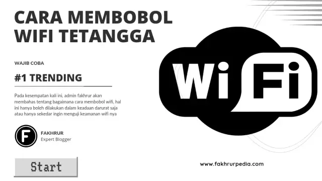 Panduan Lengkap Cara Membobol Wifi Tetangga