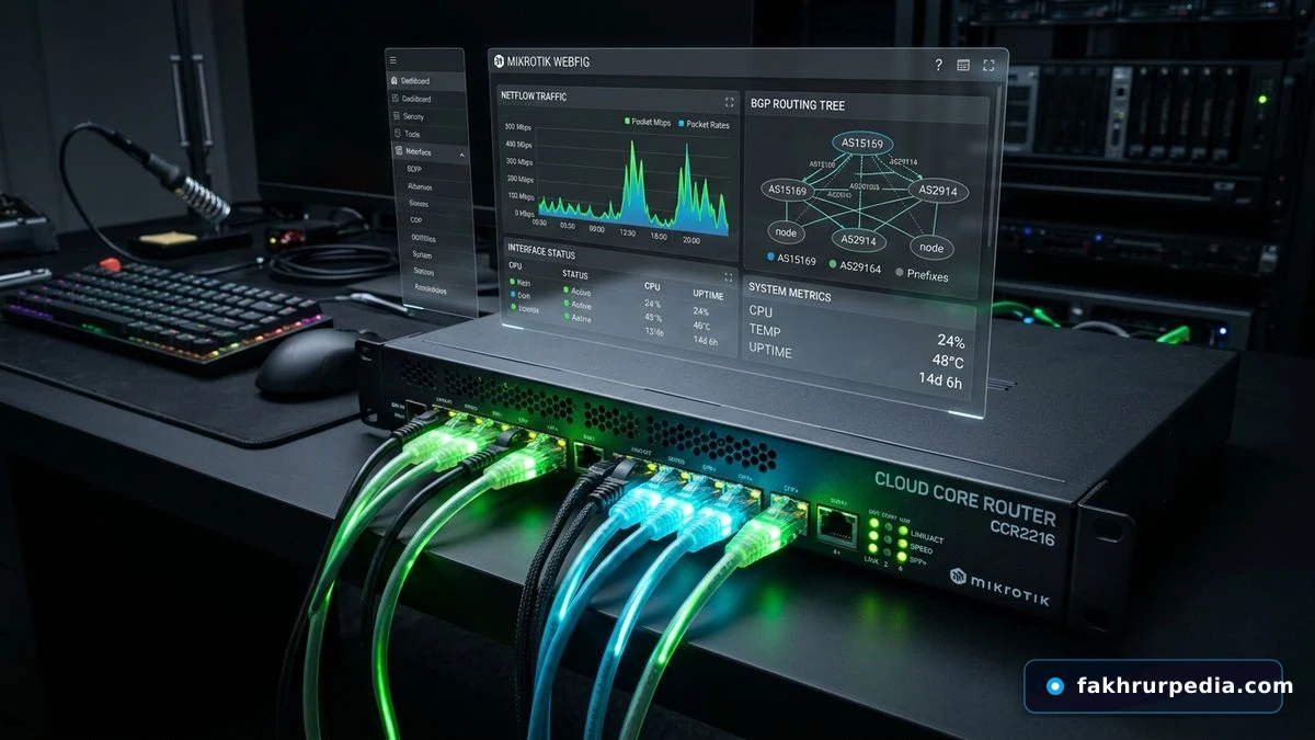 Cara Setting Mikrotik Pemula Winbox