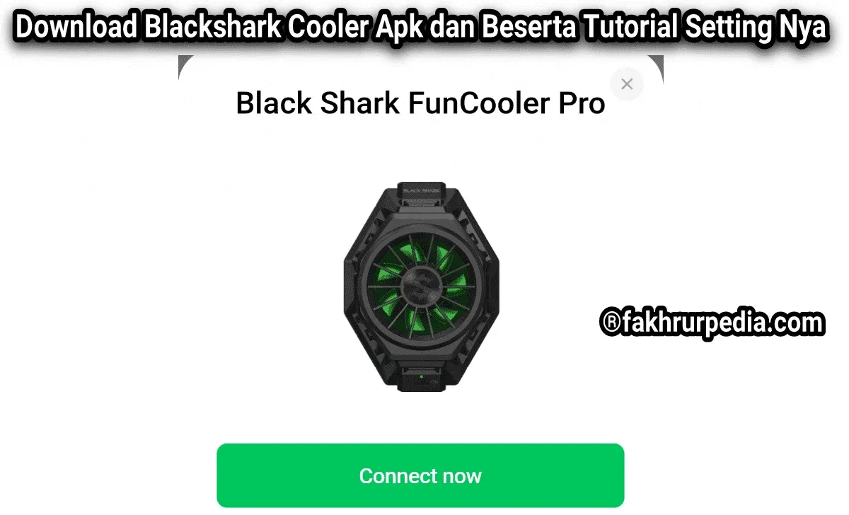 Download BlackShark Cooler Apk + Tutorial Setting