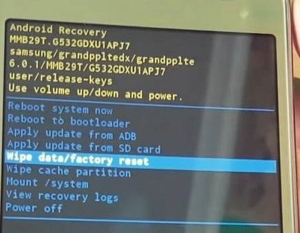 Factory Reset Hp Samsung J2 Prime