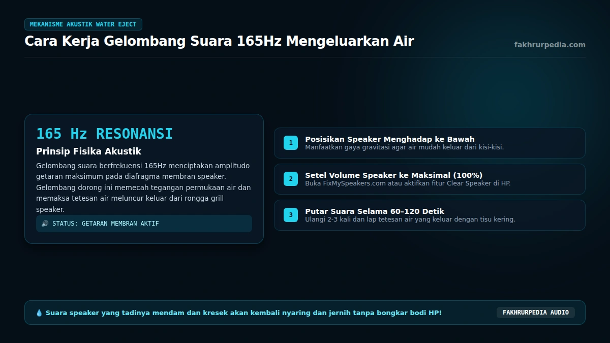 Frekuensi Audio Pembersih Speaker HP
