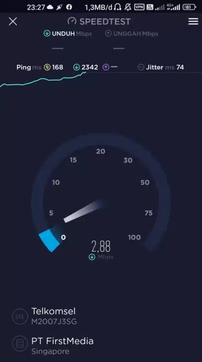 Kecepatan Koneksi Internet Paket By U Unlimited