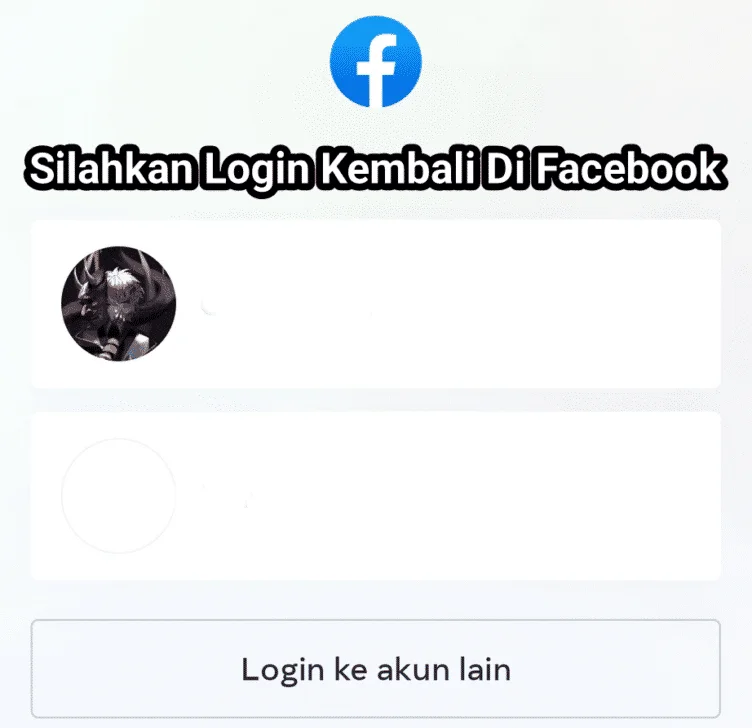 login facebook
