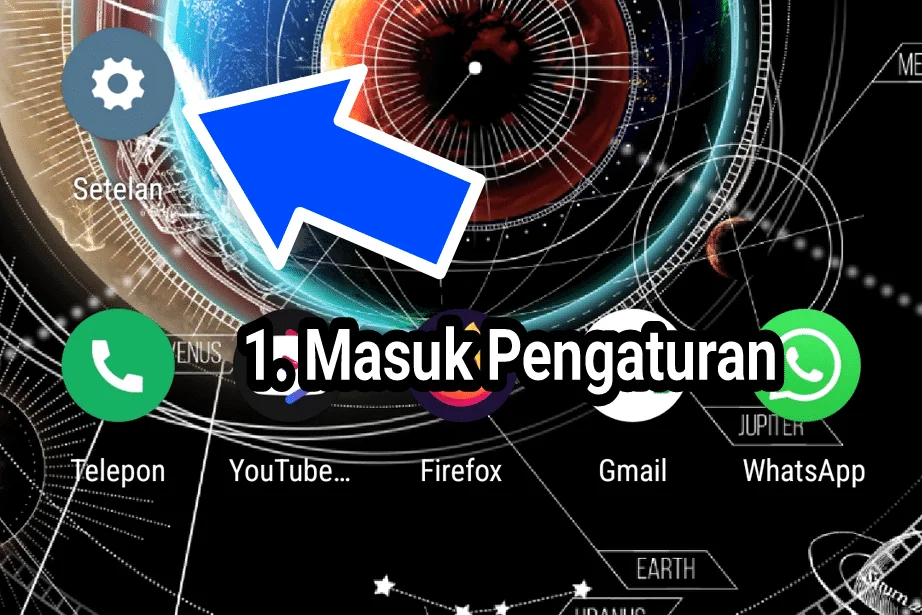 masuk pengaturan