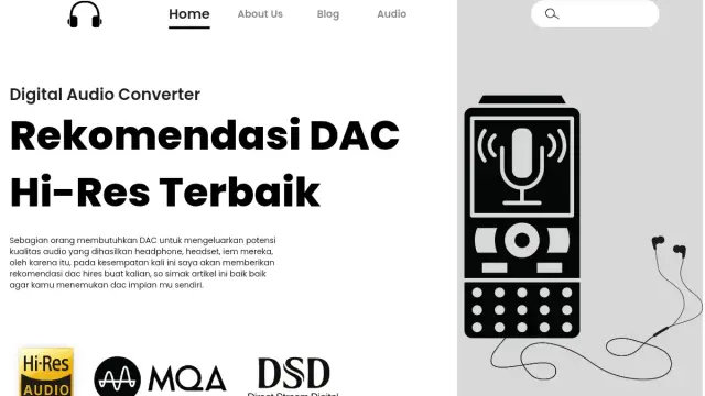 Rekomendasi DAC Hi-Res Untuk Meningkatkan Sound Quality Musik