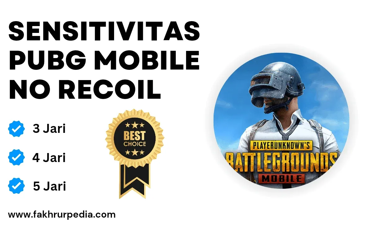 Sensitivitas Pubg Mobile Dijamin No Recoil