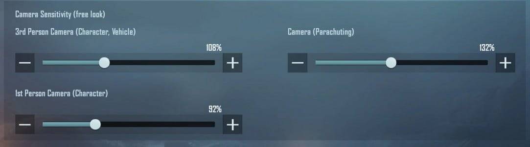 Settingan Free Look No Recoil Pubg Mobile 1