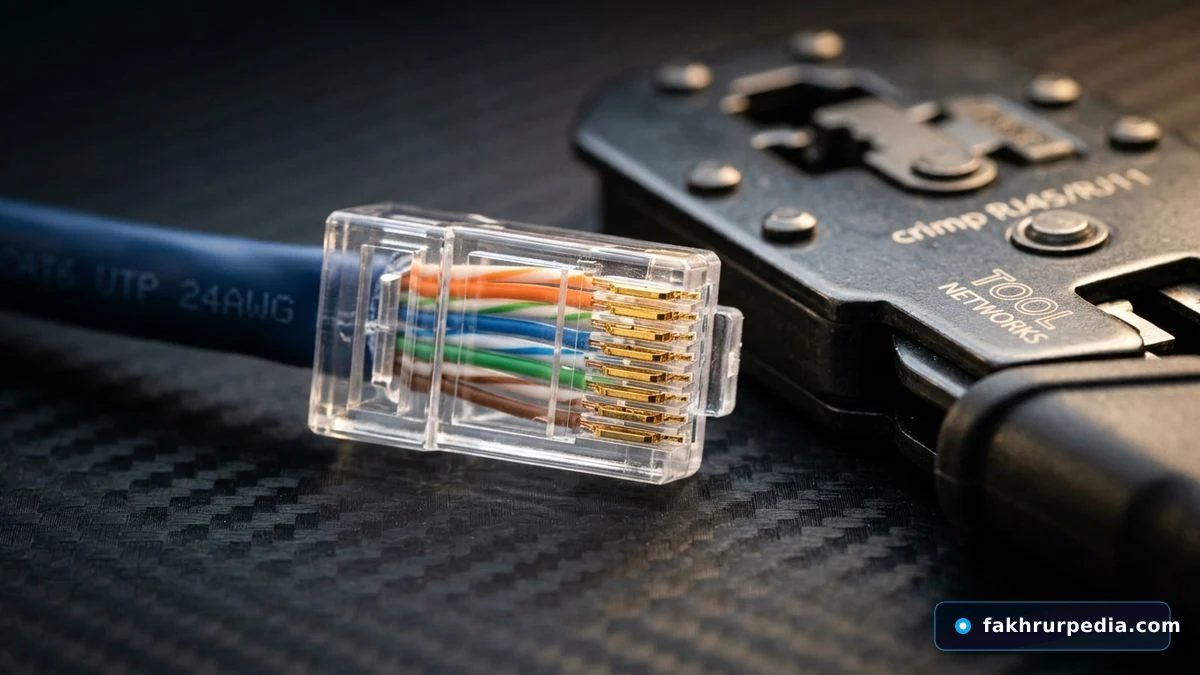 Urutan Warna Kabel Lan Straight Dan Cross