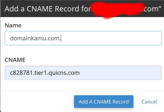 Cname DNS Quic