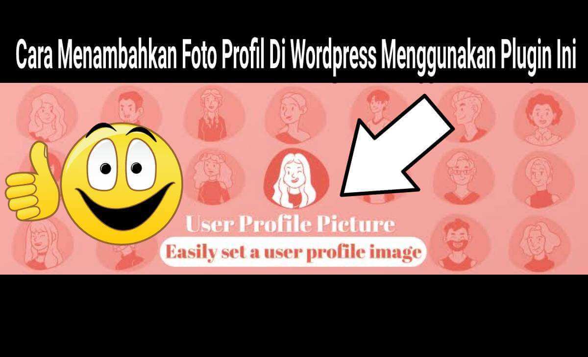 tutorial cara menambahkan foto profil di wordpress 1 1