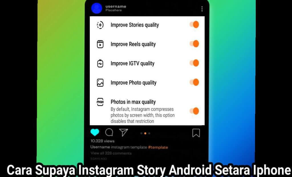 Tutorial Cara Supaya Instagram Android Seperti Iphone 1 1