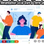 tutorial menambahkan social share di theme generate press 1 1