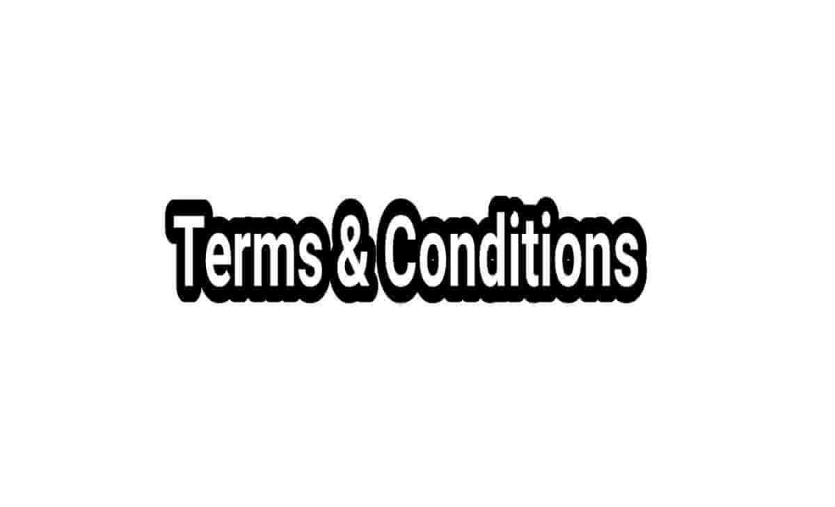 terms and coondition 1