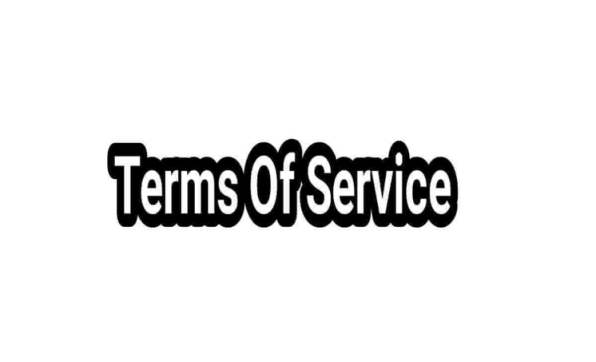 terms of service 1
