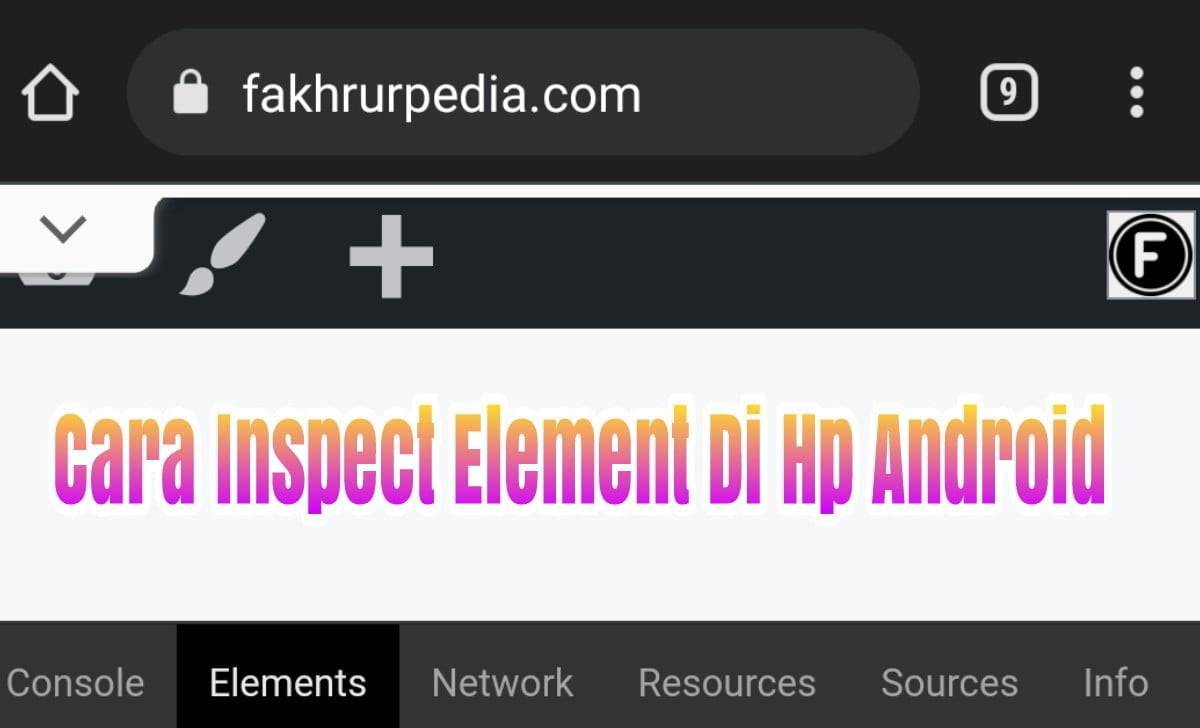 cara inspect element di hp android 1 1