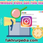 cara mendownload video dan foto di instagram 1