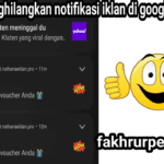 cara menghilangkan notifikasi iklan di google chrome 1 1