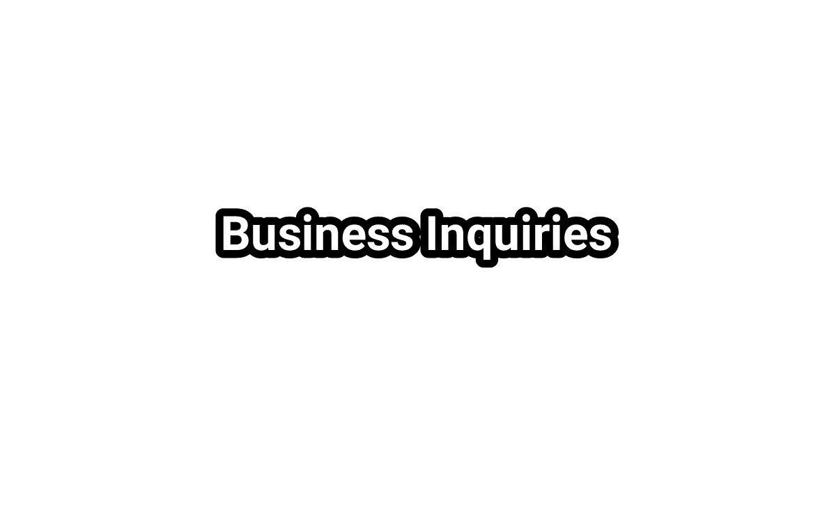 business inquiries