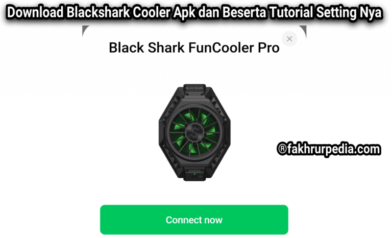 Download Blackshark Cooler Apk dan Beserta Tutorial Setting Nya
