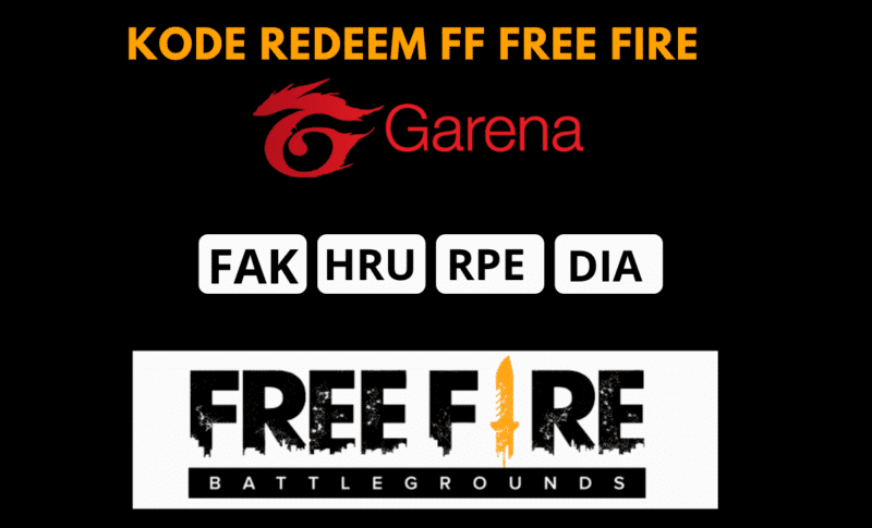 Kode Redeem Ff Free Fire