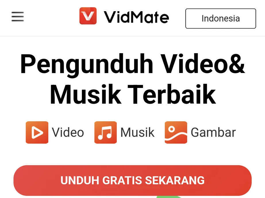 Cara Download Lagu Di Youtube Lewat Vidmate 1