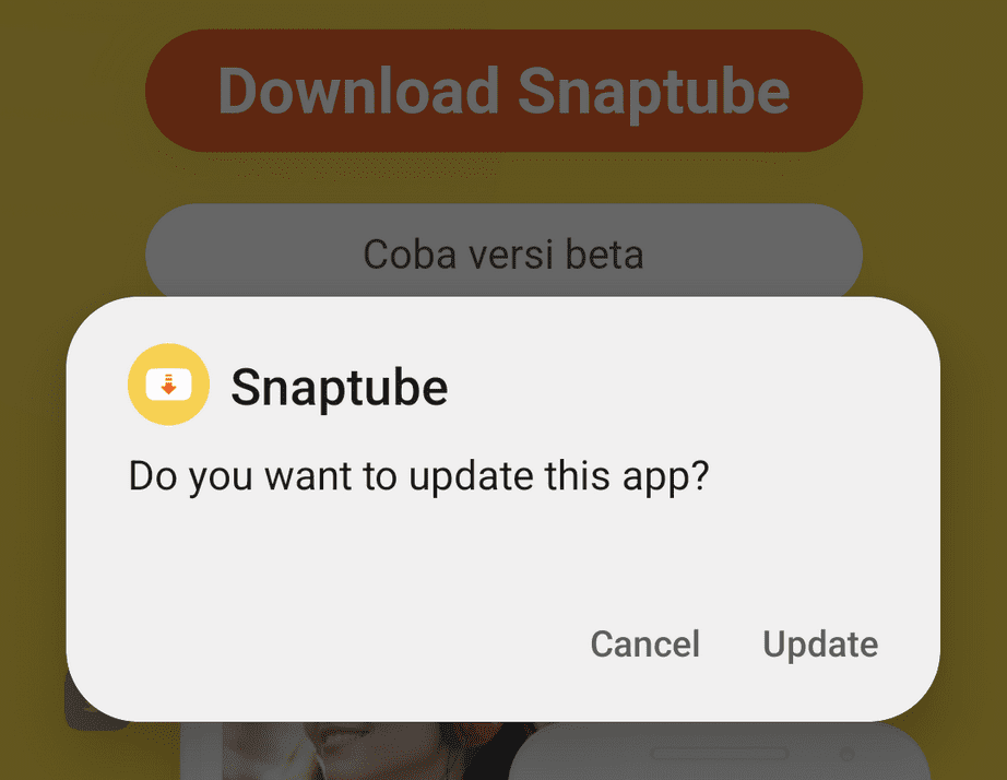 Instal Snaptube