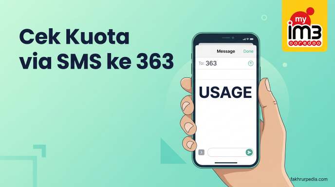 cek kuota indosat lewat sms