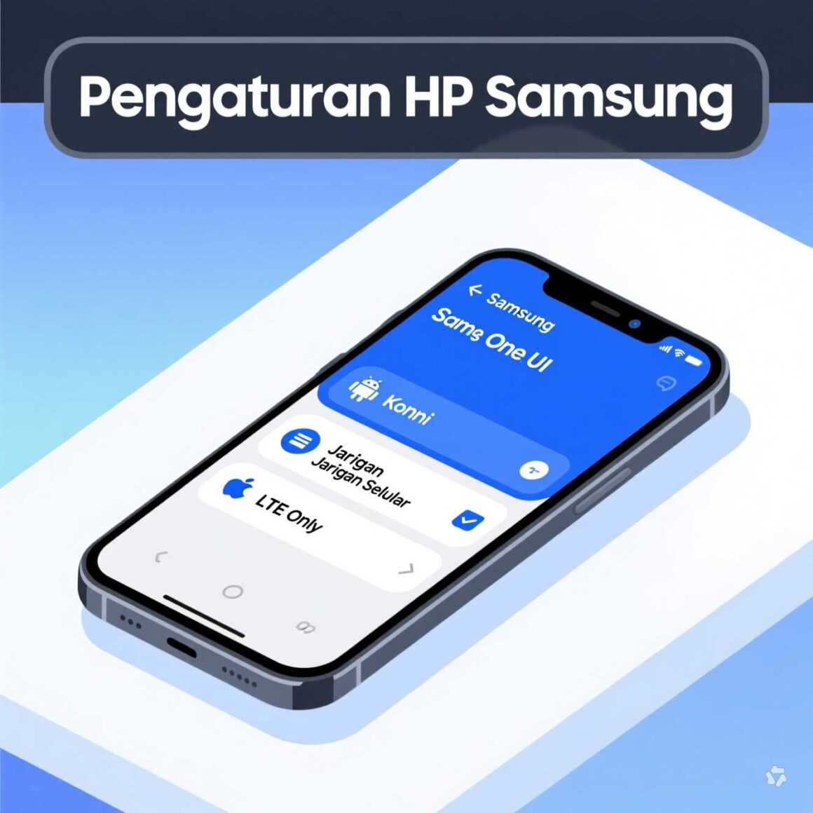 Kunci Jaringan 4G di HP Samsung 